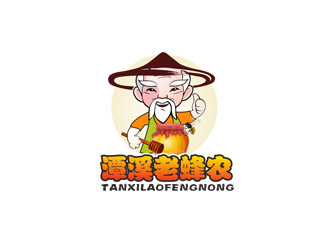 农业公司设计 湘西可可农产品公司人物卡通品牌