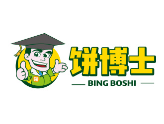 饼博士卡通设计