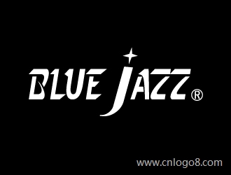 blue jazz;蓝调爵士商标设计