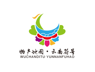 物产地图 云南符号
