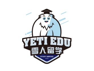 雪人雪怪卡通设计