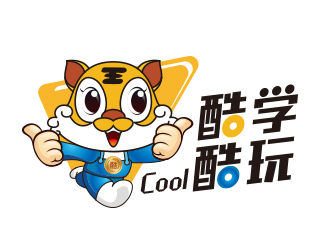 户外运动品牌卡通设计
