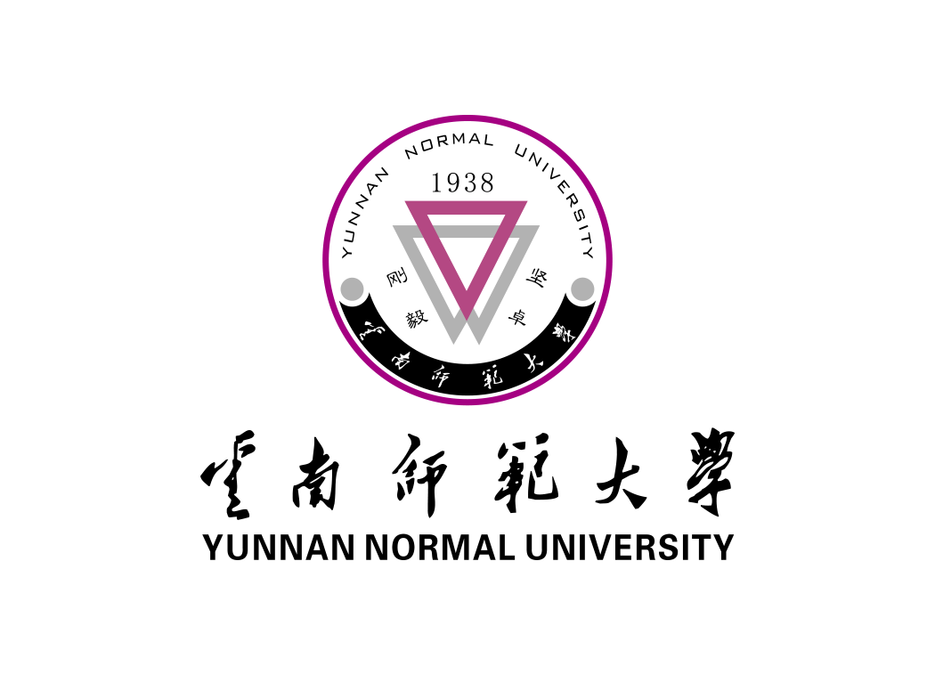 云南师范大学校徽标志矢量图