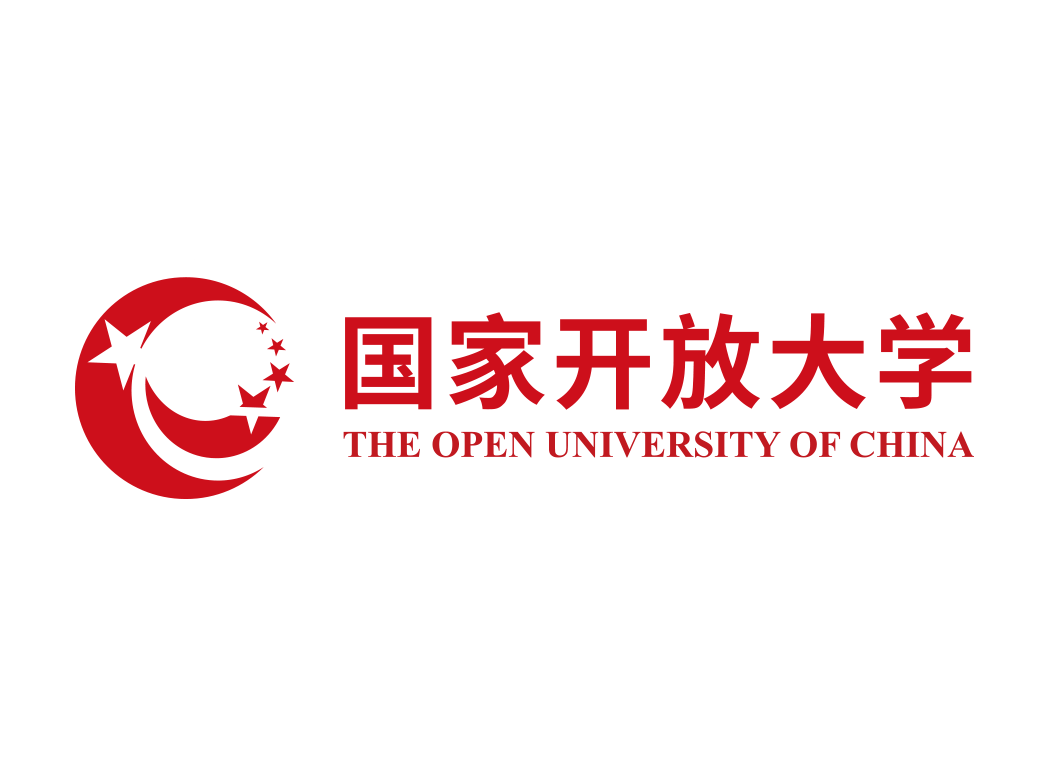 国家开放大学校徽标志矢量图