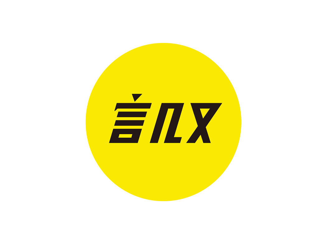 言几又书店logo标志矢量图