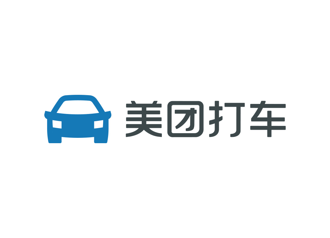 美团打车logo标志矢量图