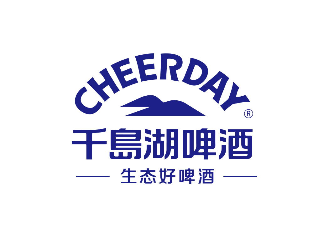 千岛湖啤酒logo标志矢量图