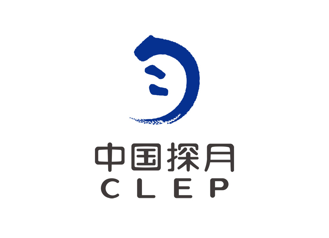 中国探月logo标志矢量图