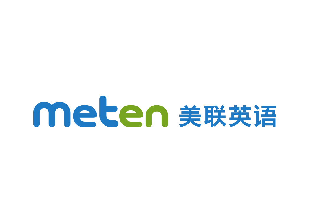 美联英语logo标志矢量图