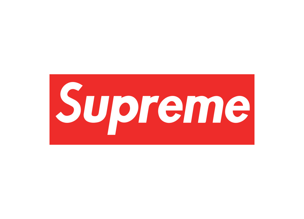街头潮牌Supreme标志矢量图