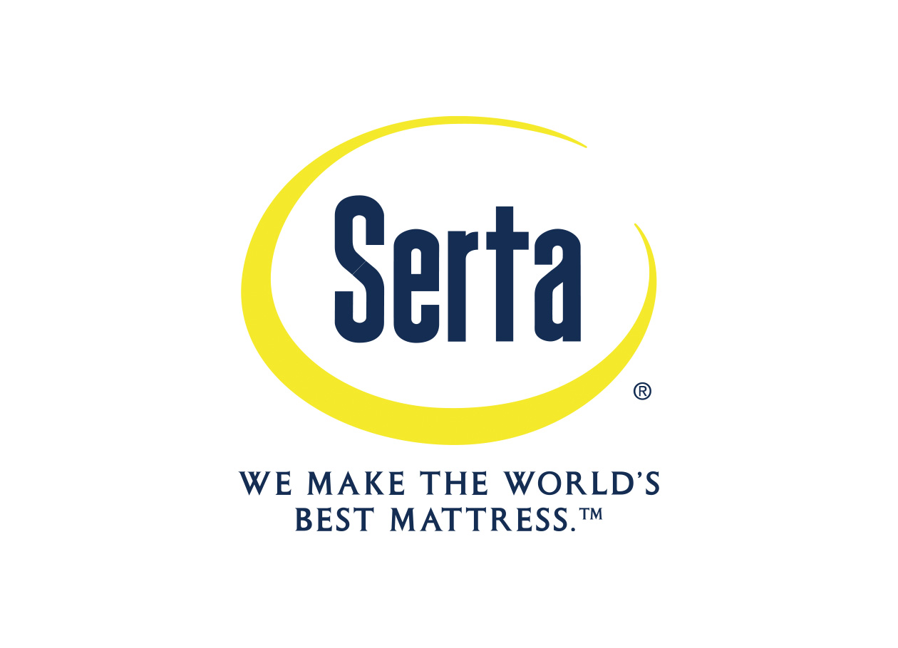 serta舒达床垫logo标志矢量图