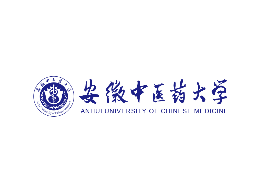 大学校徽系列:安徽中医药大学标志矢量图