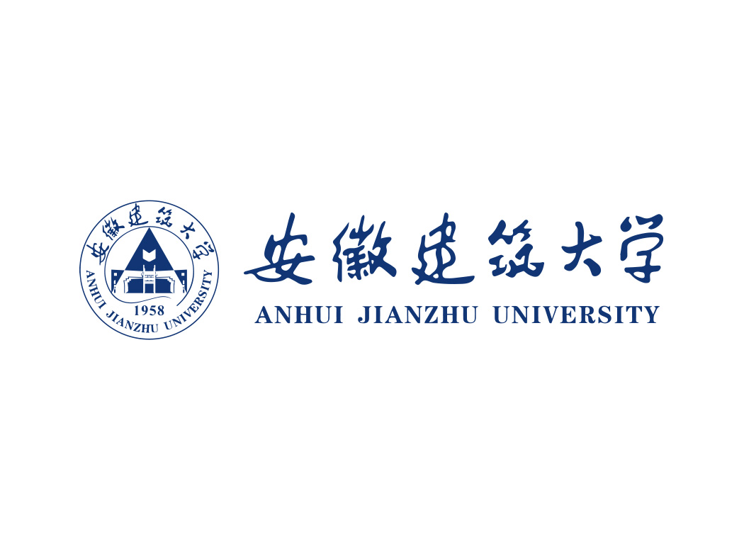 大学校徽系列:安徽建筑大学标志矢量图