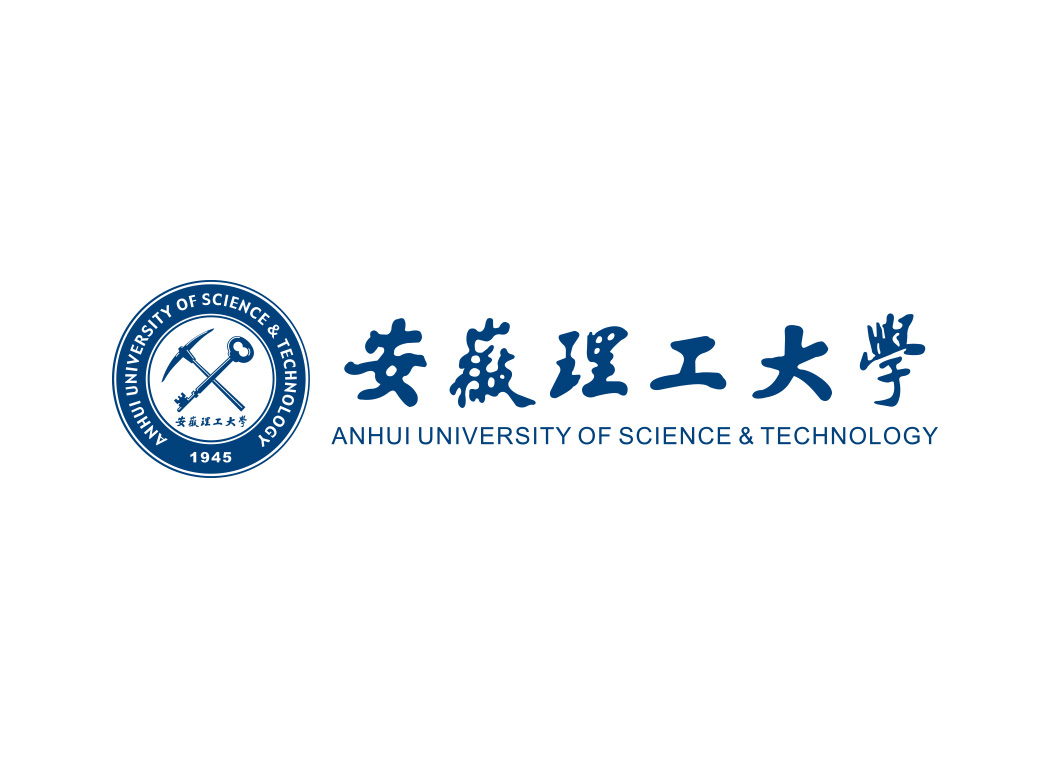大学校徽系列:安徽理工大学标志矢量图