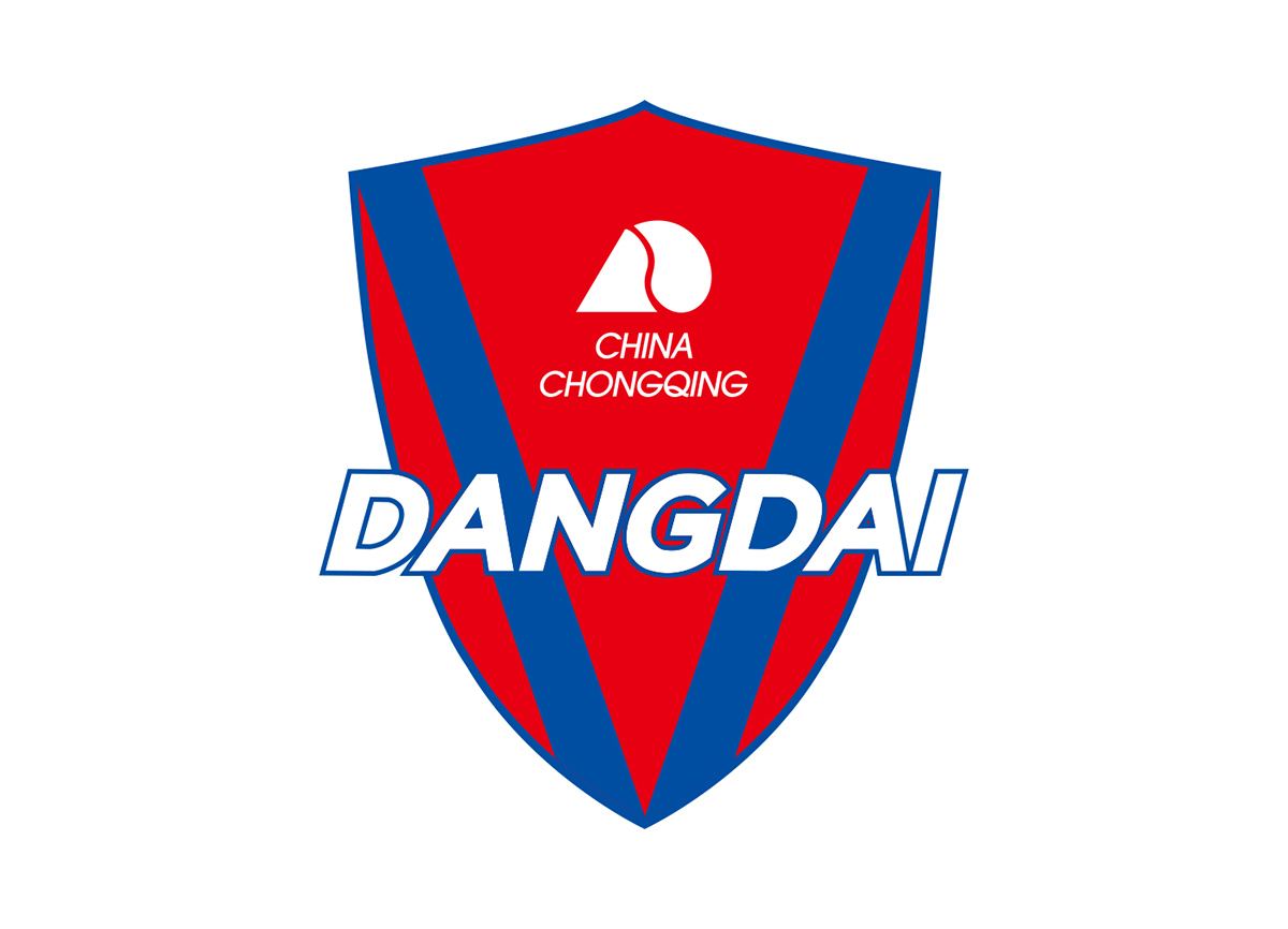 重庆当代队徽logo矢量图
