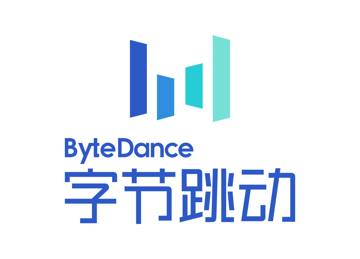 字节跳动logo标志矢量图