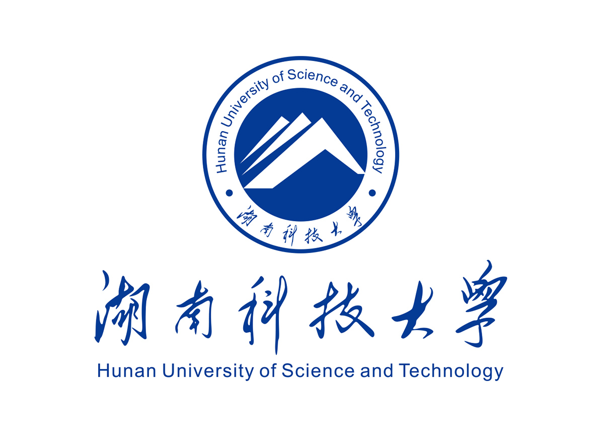 大学校徽系列:湖南科技大学标志矢量图