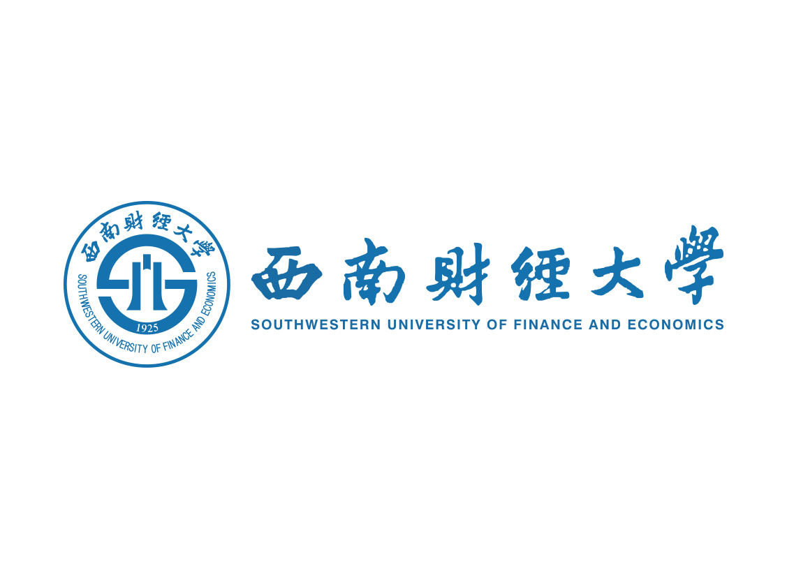 大学校徽系列:西南财经大学标志矢量图