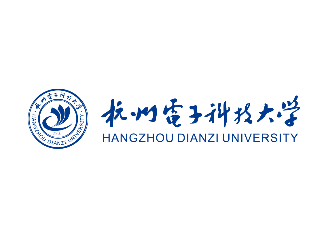 大学校徽系列:杭州电子科技大学标志矢量图