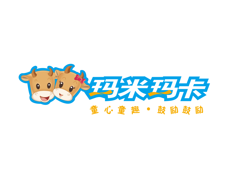 童装品牌玛米玛卡logo标志矢量图