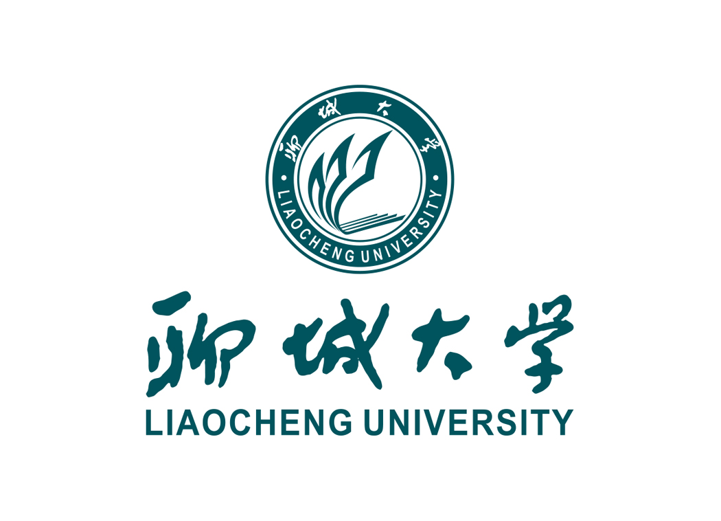 聊城大学校徽标志矢量图