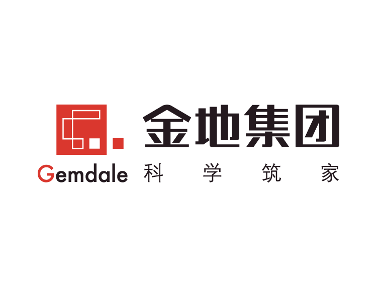 金地集团logo标志矢量图
