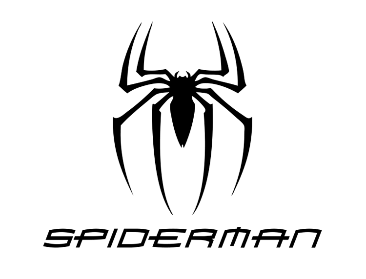 蜘蛛侠(SPIDERMAN)标志矢量图