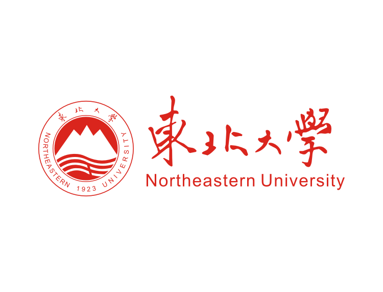 大学校徽系列:东北大学标志矢量图
