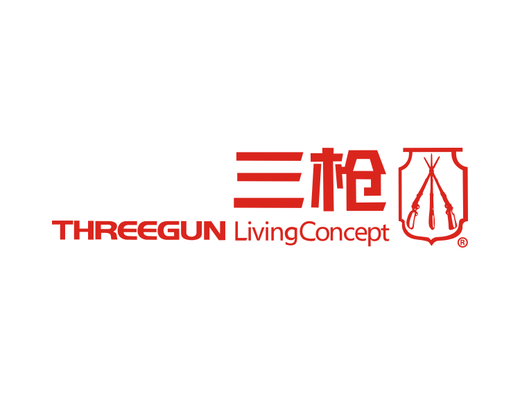 内衣品牌:三枪logo标志矢量图