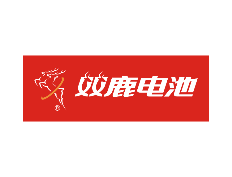 双鹿电池logo标志矢量图