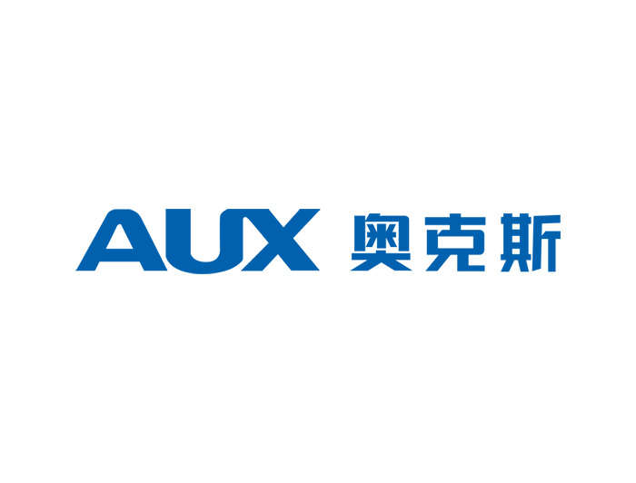 AUX奥克斯标志矢量图