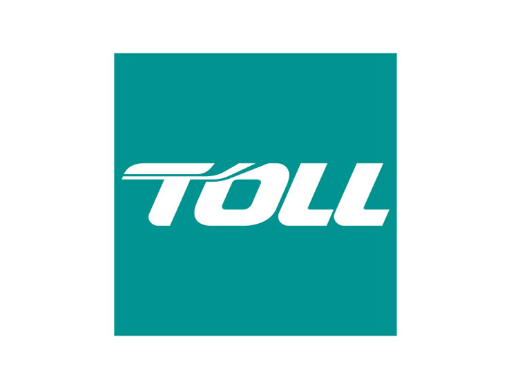 Toll快递标志矢量图