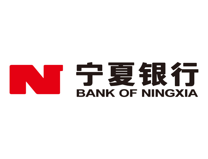 宁夏银行标志矢量图