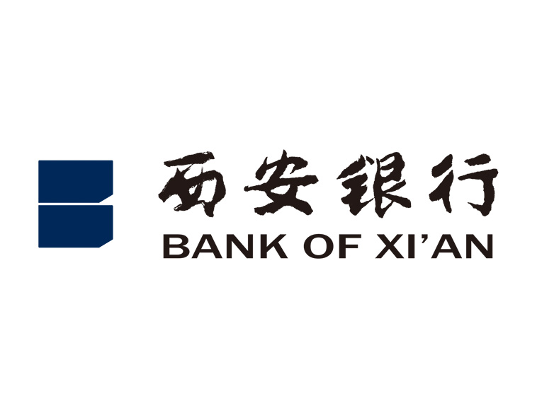 西安银行标志矢量图