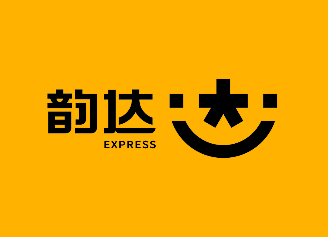 韵达快递矢量标志