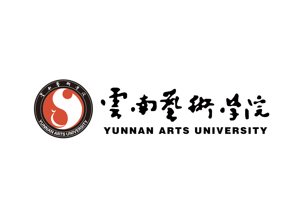 云南艺术学院校徽标志矢量图