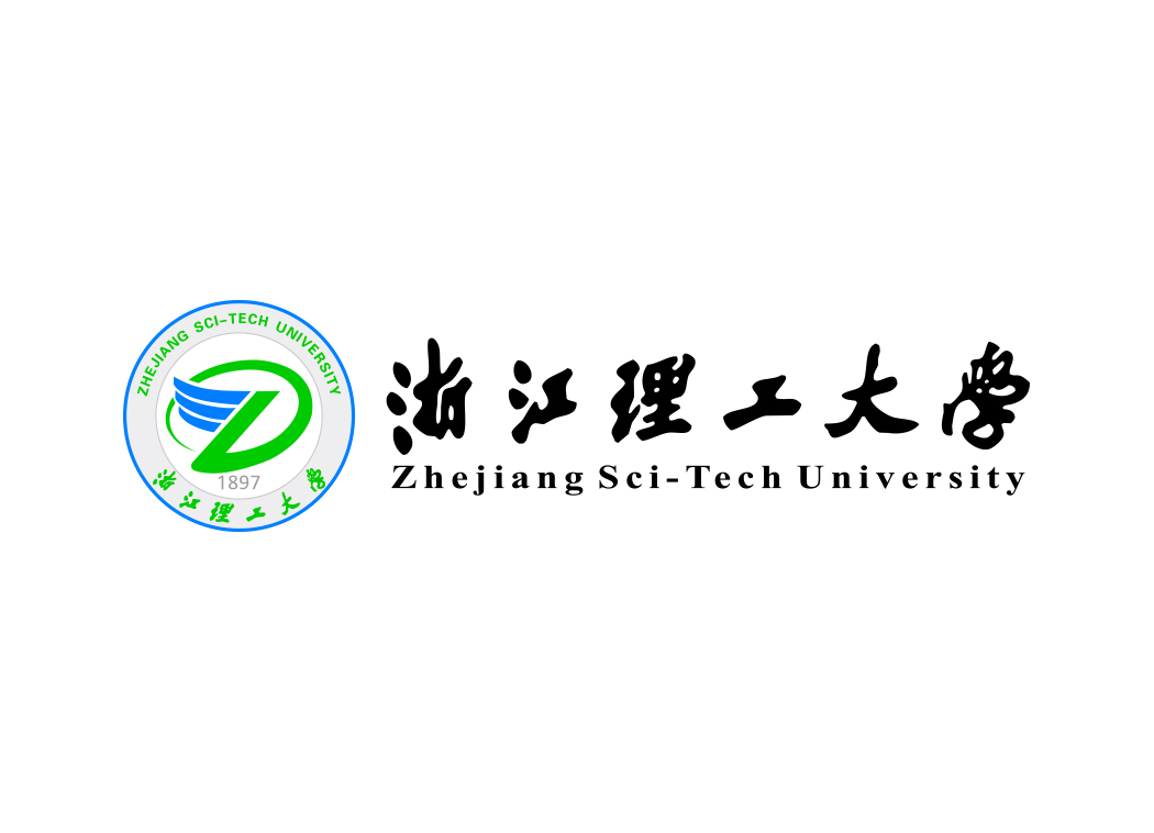 浙江理工大学校徽标志矢量图