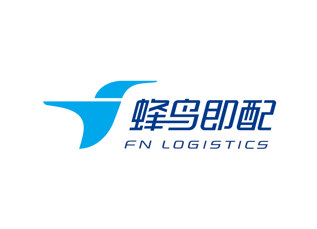 蜂鸟即配logo标志矢量图