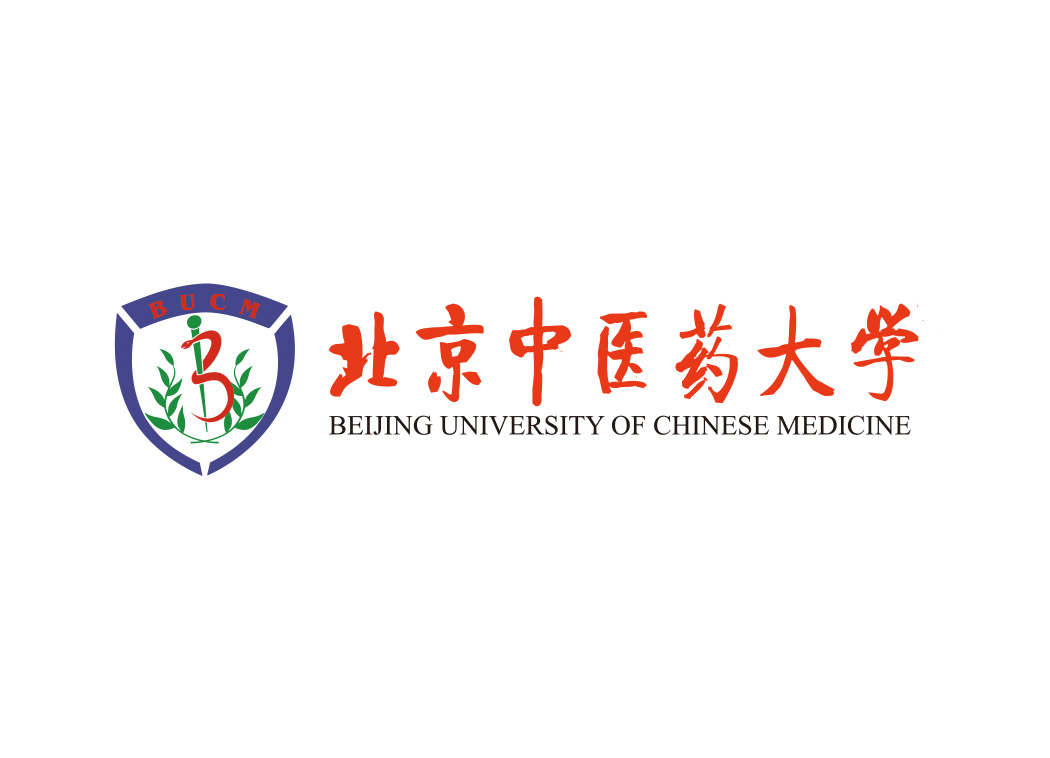 北京中医药大学校徽标志矢量图