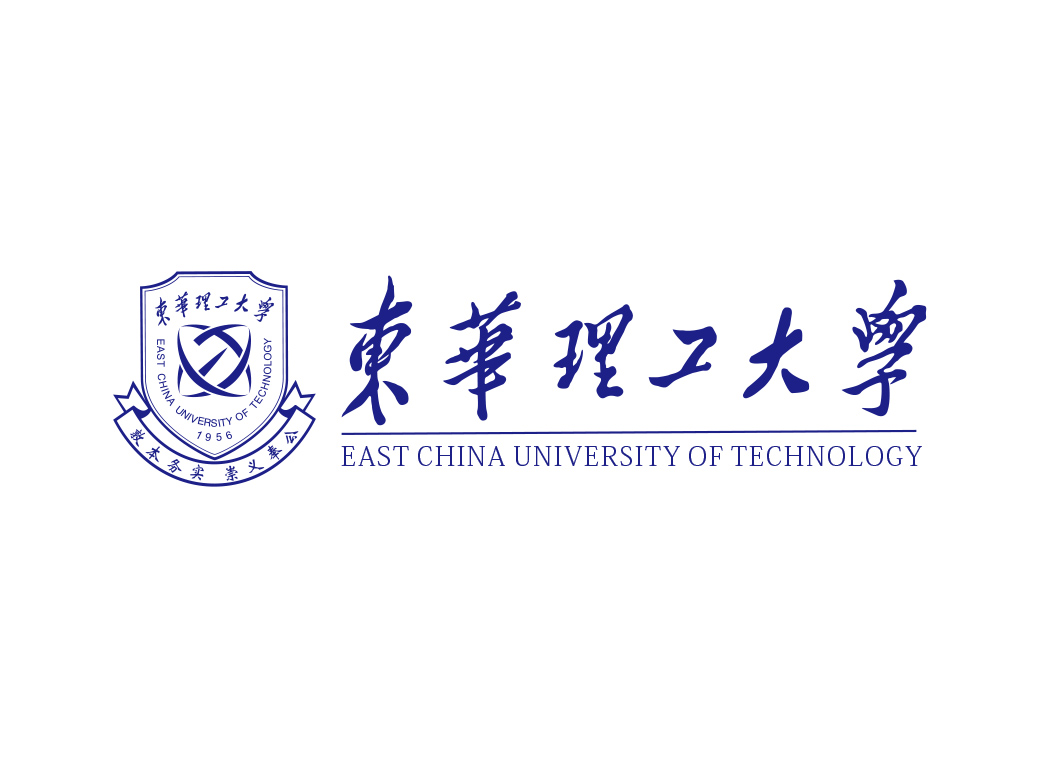 东华理工大学校徽标志矢量图