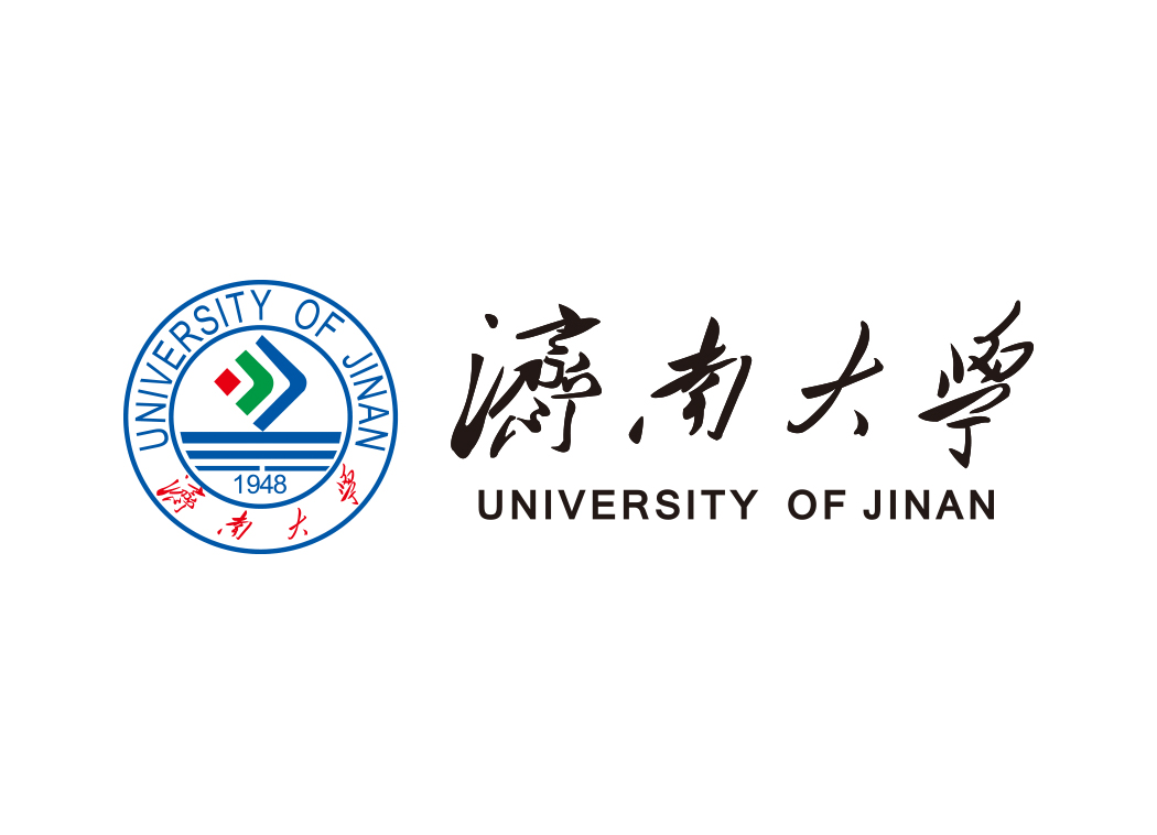济南大学校徽标志矢量图