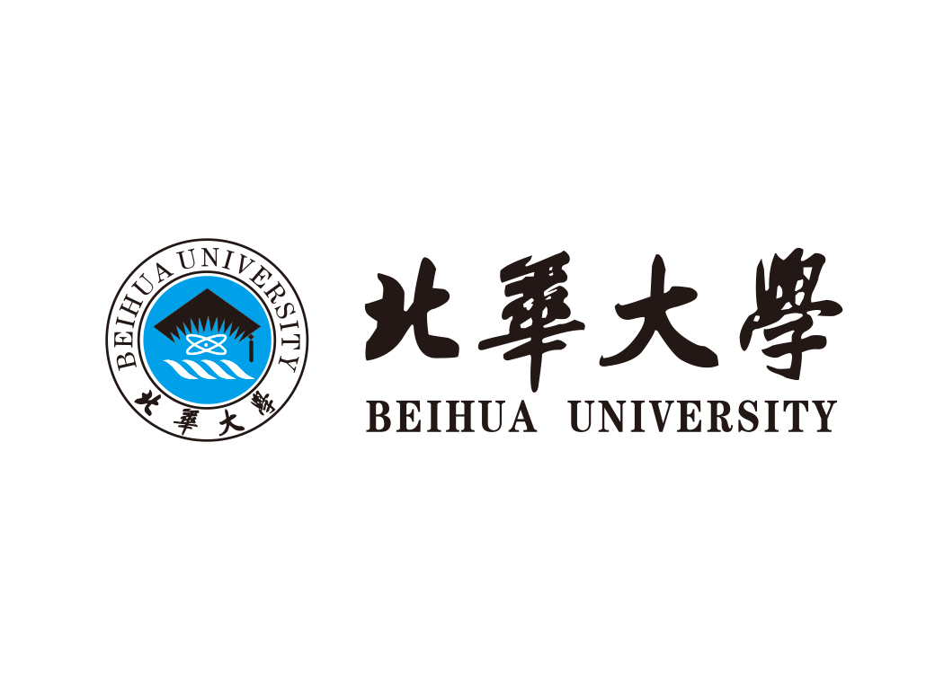 北华大学校徽标志矢量图