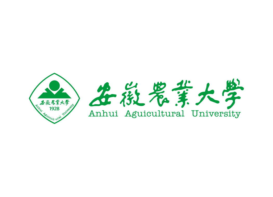 安徽农业大学校徽标志矢量图