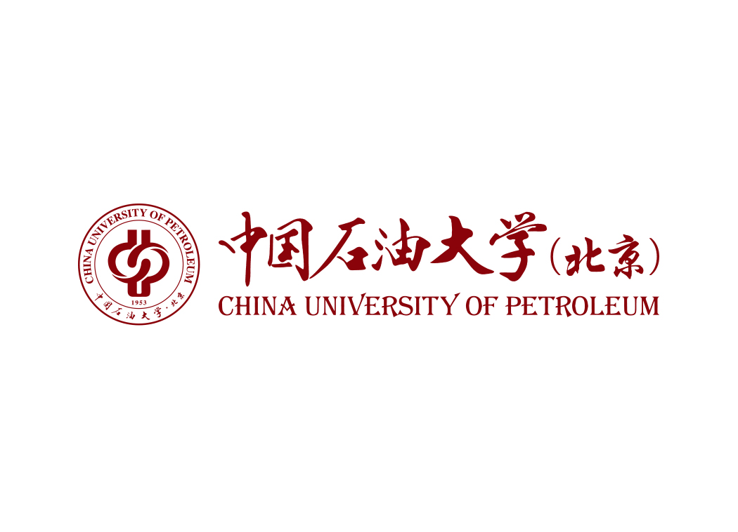 中国石油大学(北京)校徽标志矢量图