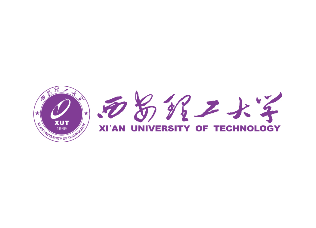 西安理工大学校徽标志矢量图