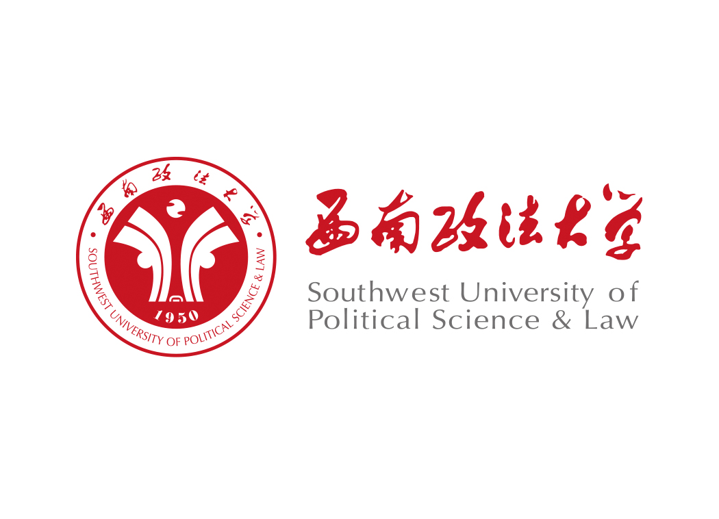 西南政法大学校徽标志矢量图