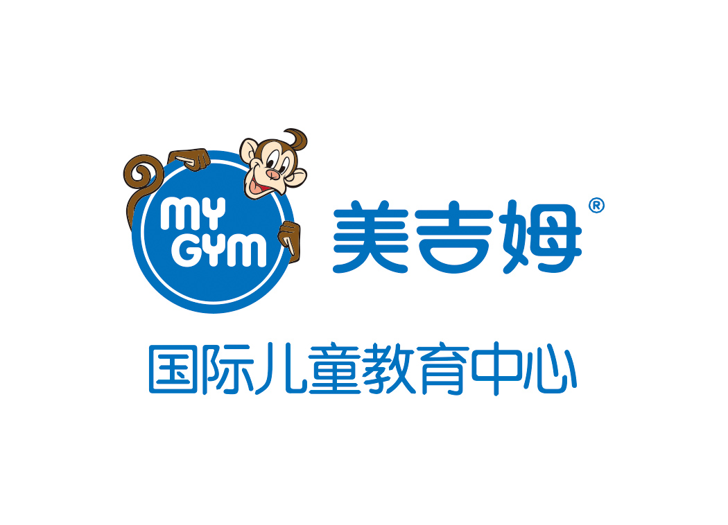 早教品牌美吉姆logo矢量图