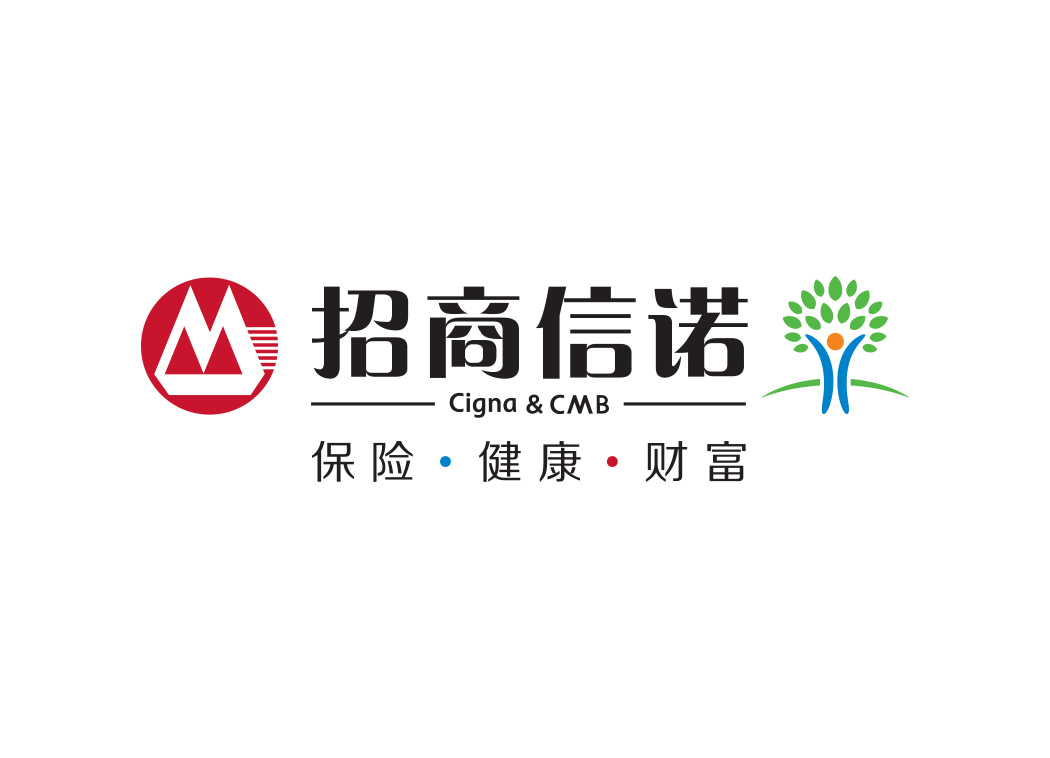 招商信诺人寿保险logo标志矢量图