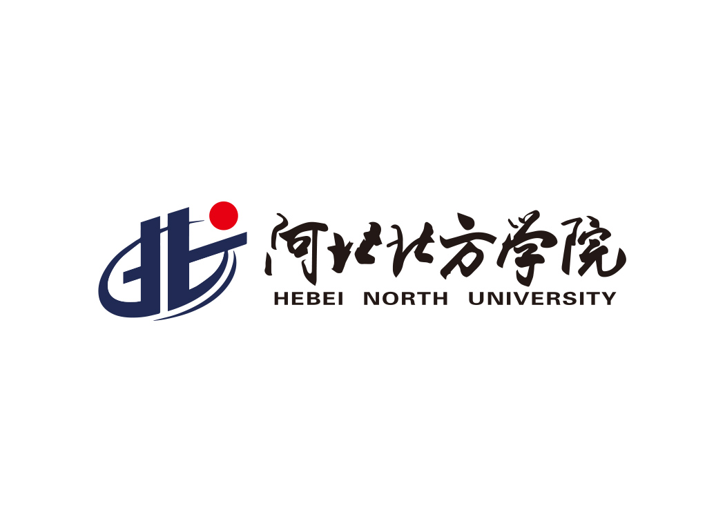 河北北方学院校徽标志矢量图
