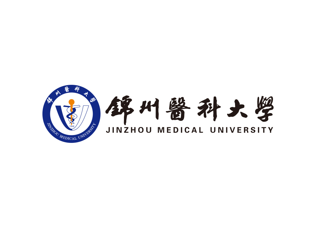 锦州医科大学校徽标志矢量图
